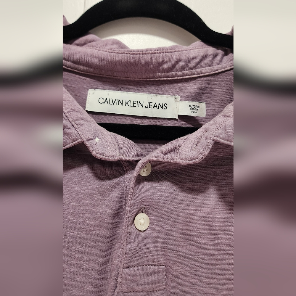 Calvin Klein Men's Polo, Size XL - Picture 2 of 4